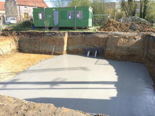 onderfundering in beton